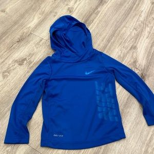 Nike hooded drifit longsleeve